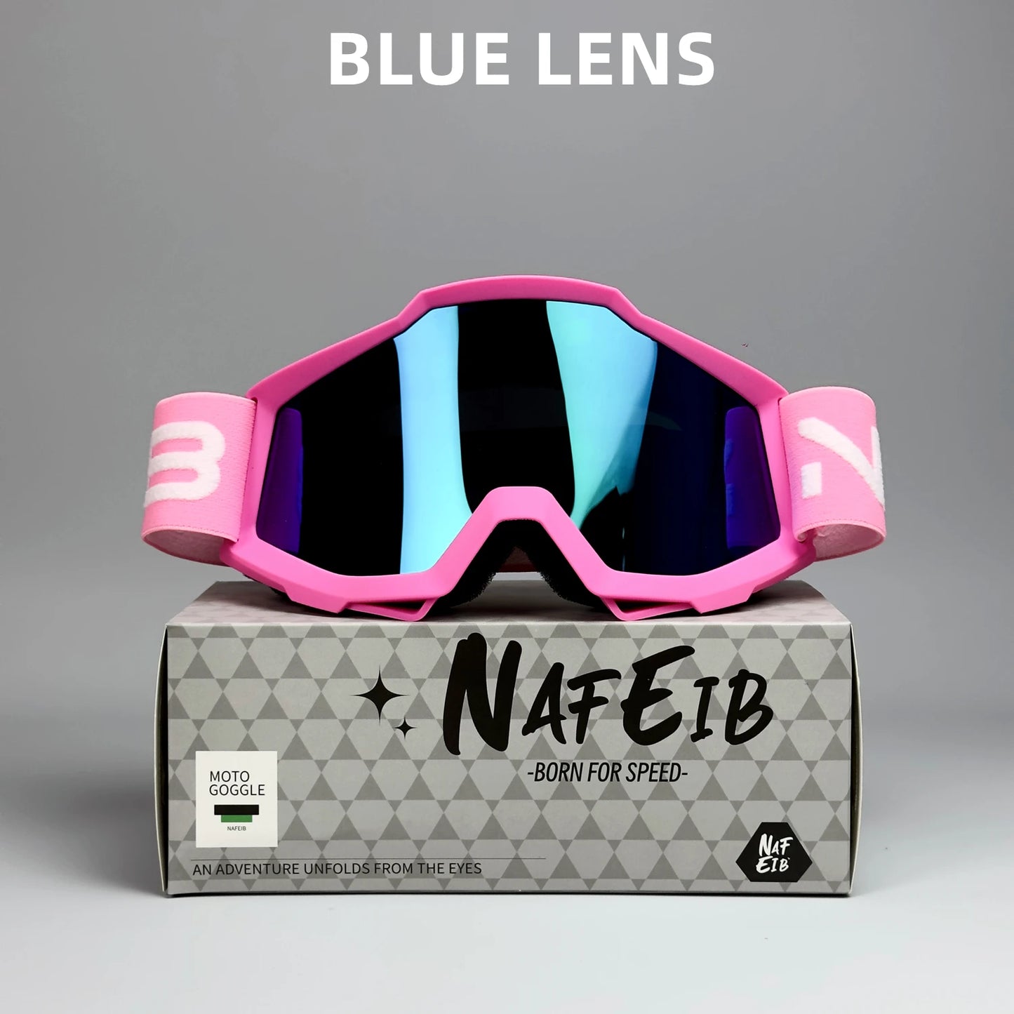 NAFEIB N17 Motorcycle Goggles – Motocross, Cycling & Off-Road Sport Glasses for MTB, ATV & Dirt Bike