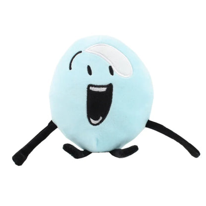 30-Style Battle for Dream Island Plush Toys – Clock, Button, Waffle Ball, Electric Fan, Pillow Doll for Kids Gift