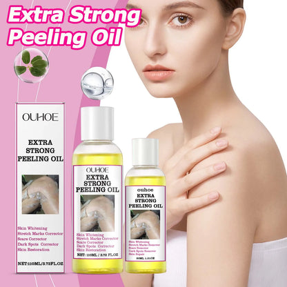 30/110ml Super Strength Yellow Peeling Oil – Brightening & Exfoliating Body Oil for Even Skin Tone & Moisturizing Care