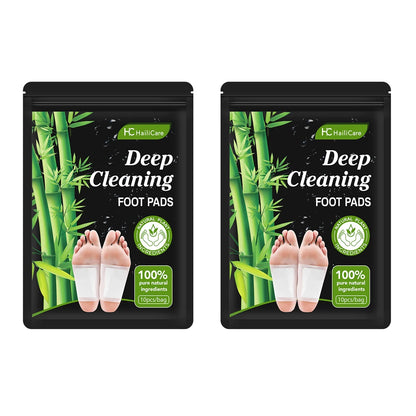 10PCS Herbal Detox Foot Patches – Stress Relief & Deep Sleep Aid | Natural Foot Care & Body Cleanse