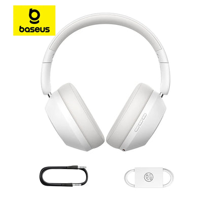 Baseus Bass 30 Max Wireless Headset - Bluetooth 5.3, Over-Ear Headphones, Bass-Enhancing 40mm Diaphragm, Ultra Low Latency, 50H Playtime