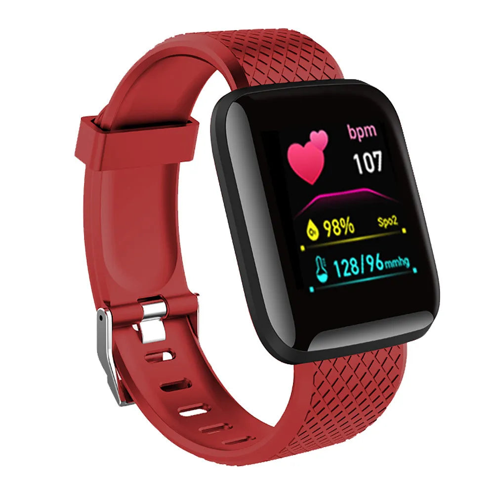 Smartwatch Fashion Sports Bracelet for Women & Men, Multi-Function USB Charging, Compatible with Xiaomi & Huawei