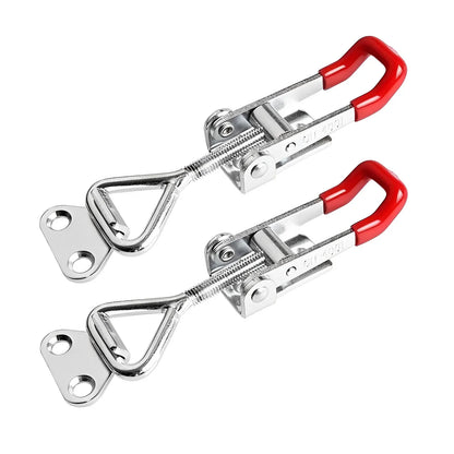 2/4/8/10Pcs Adjustable Toolbox Case - Metal Toggle Latch Clasp, Quick Release Clamp & Anti-Slip Push-Pull Toggle Clamp Tools