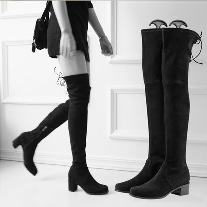 Boots Stand Holder with Handle – Anti-Crease Boot Shaper & Toe Support for Women’s Long Boots