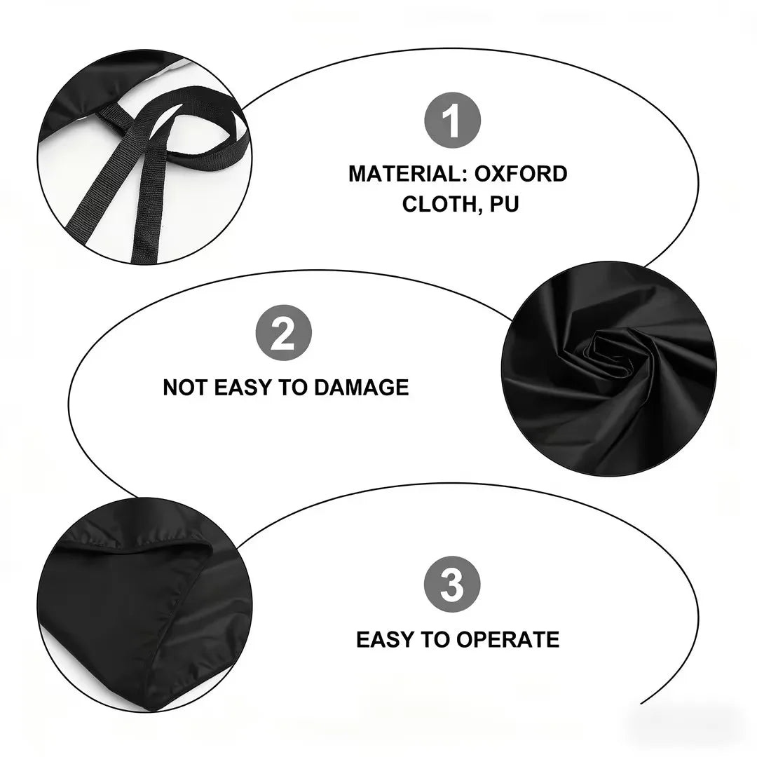 Universal Waterproof Cargo Mat - Polyester Fiber Trunk Liner & Pet Mat for Car and SUV Protection