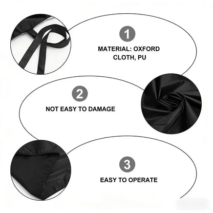 Universal Waterproof Cargo Mat - Polyester Fiber Trunk Liner & Pet Mat for Car and SUV Protection