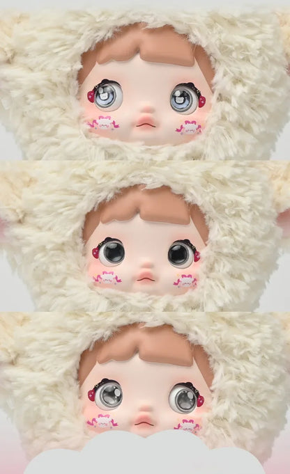Nommi Cute Plush Blind Box Series — Random 21cm Collectible Plush Toy, 6 Pack Set