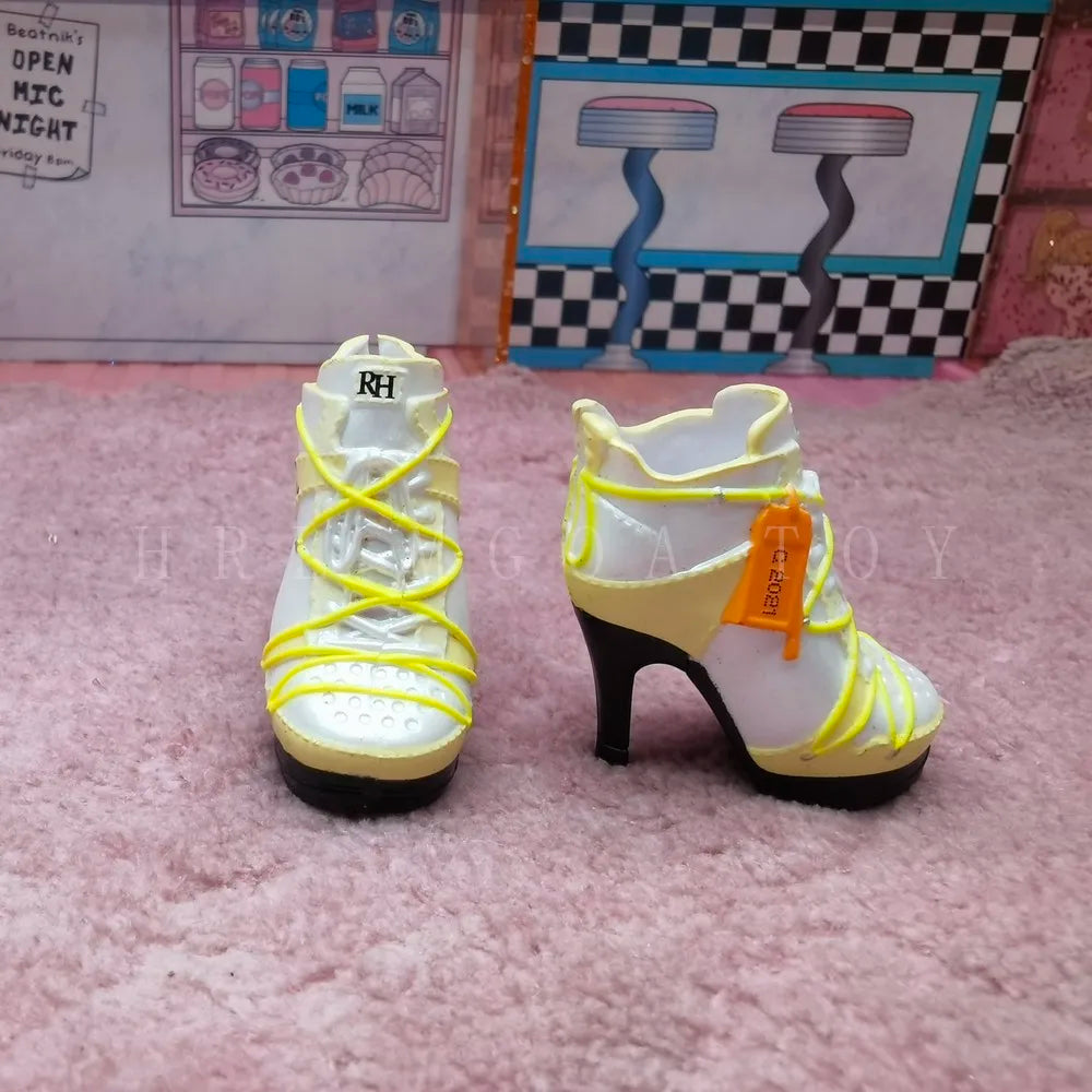 Original Rainbow School Doll – Multi-Style Shoes & DIY Dress-Up Accessories for Girls