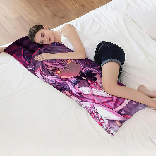 Genshin Impact Durin Lumbar Pillow Cover - Extra Long Throw Cushion Case for Sofa, Bed & Car