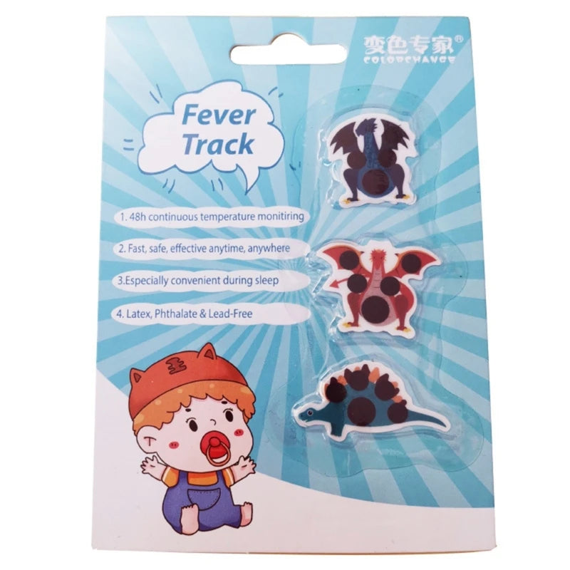 Forehead Thermometer Strips – Baby Fever Indicator Stickers for Quick Temperature Monitoring