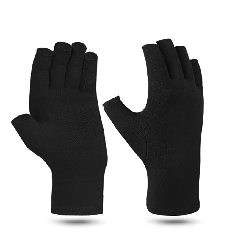 Fingerless Compression Gloves - Hand Support and Everyday Comfort