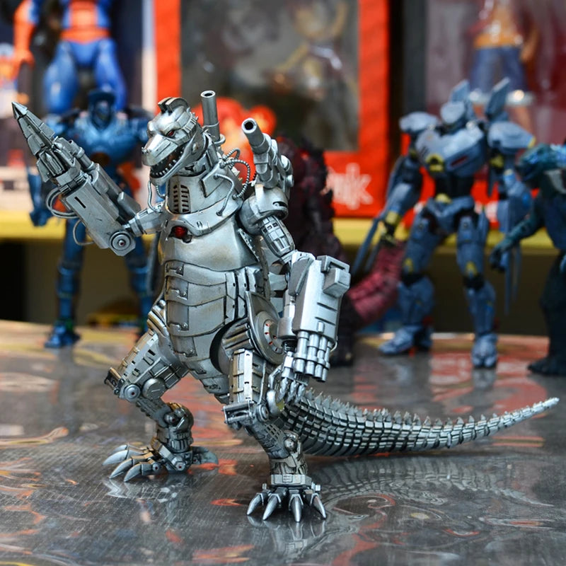 Spot Godzilla & Mecha Godzilla Action Figures – Fully Articulated Anime Model Toys for Kids Collectible Gift