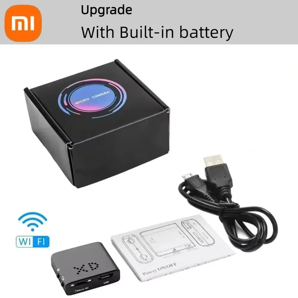 Xiaomi XD Pro Mini Camera – Full HD 4K WiFi 5G, Night Vision, Waterproof Security Video Recorder