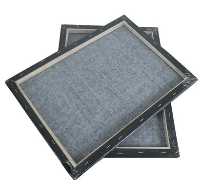 Black Canvas Wooden Oil Painting Frame – Cotton DIY Graffiti Canvas for Children & Beginner Art Practice Supplies