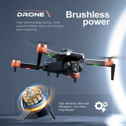 New S119 Mini Drone – 8K Dual Camera, 5G WIFI, Smart Obstacle Avoidance, FPV, Brushless Motor RC Quadcopter