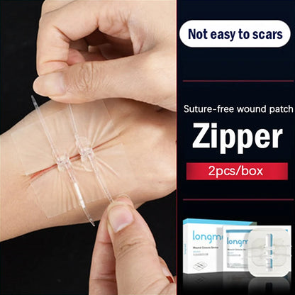 Camping Wound Closure Strips – Painless Adhesive Suture Patch for Fast Hemostatic Care & First Aid