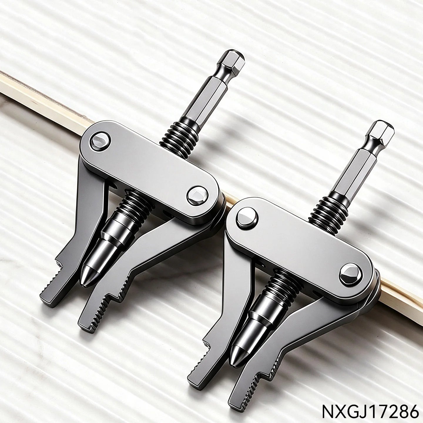 Universal Broken Pipe Extractor Tool - Hex Shank Faucet Valve & Stuck Insert Remover Kit