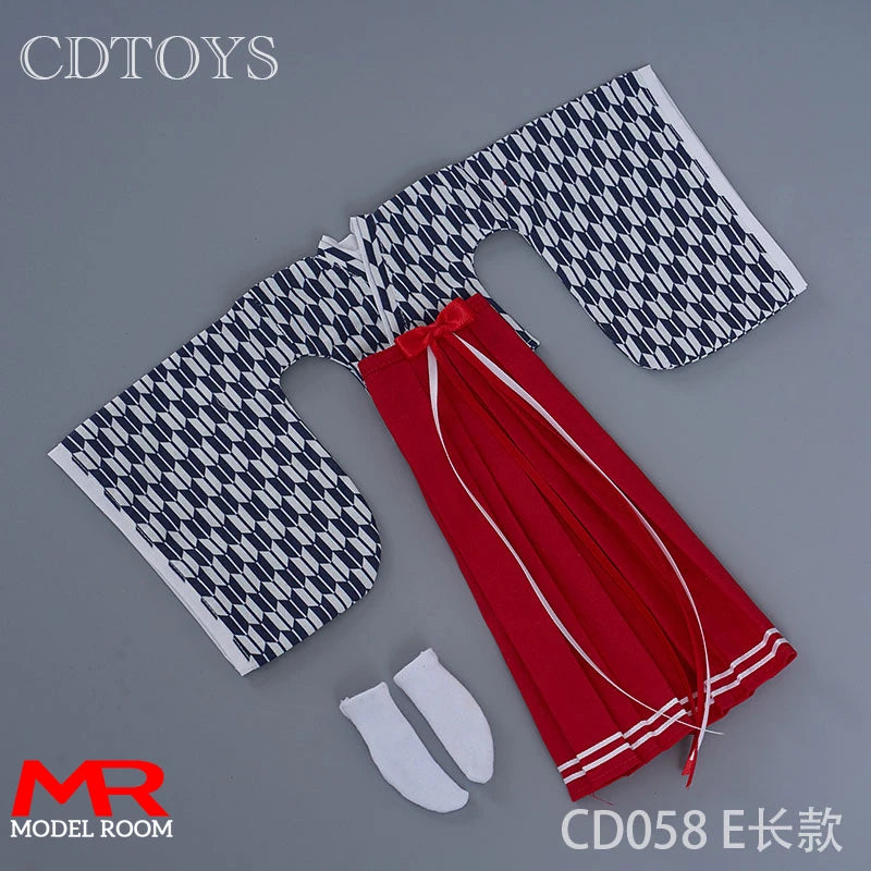 CDToys CD058 1/6 Scale Female Witch Kimono Costume – Doll Clothes for 12" Soldier Action Figures
