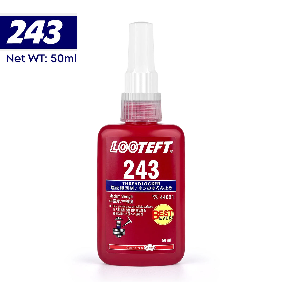 50ml Threadlocker Screw Glue - Fast-Curing Anaerobic Adhesive for Thread Locking, Corrosion Resistance, and Anti-Loosening Protection