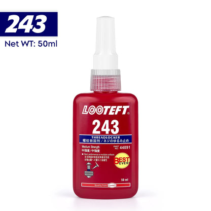 50ml Threadlocker Screw Glue - Fast-Curing Anaerobic Adhesive for Thread Locking, Corrosion Resistance, and Anti-Loosening Protection