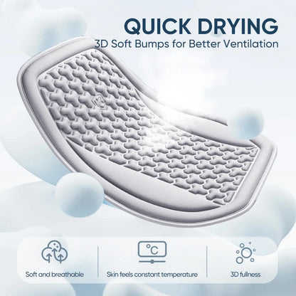 Karcle 3D Breathable Car Seat Cover - Universal Sweatproof Seat Cushion Protector