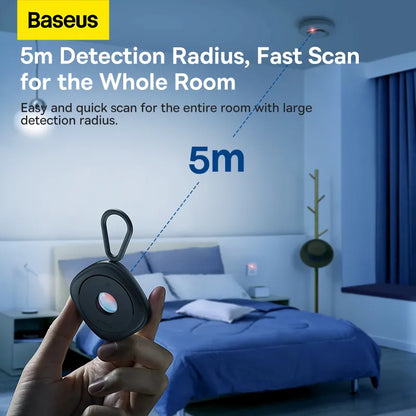 Baseus Portable Hidden Camera Detector: Anti-Peeping Security Protection Gadget