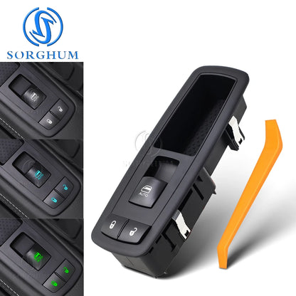 SORGHUM Master Power Window Control Switch – Compatible with Dodge Journey, Nitro, Chrysler & Jeep Liberty (Part 4602544AG / 04602632AG / 68298088AA)