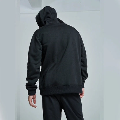 Men’s & Women’s Oversized Hoodies — Casual Fleece Pullover Sweatshirts Warm Spring Autumn Tops Black & Multi-Color