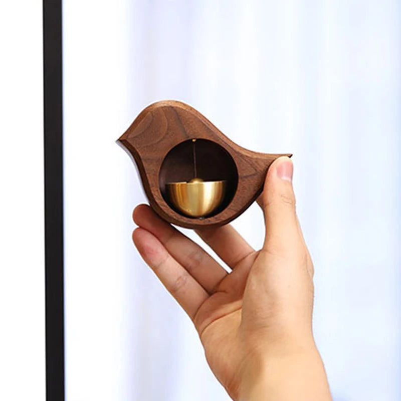 Wooden  Wind Chime Door Bell – Home & Room Decor, Front Door Reminder Bell