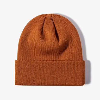 Winter Knit Beanie Hat - Warm Stretch Skull Cap for Boys Girls Adults in Black White Blue Pink & More Colors