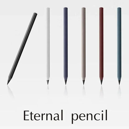 Metal Eternal Pencil – Unlimited Writing Magic Pen with No Ink, Reusable Stationery & Novelty Gift for Drawing and Notes