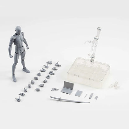 Sketch Drawing Figurines – Male & Female Movable Body Kun/Body Chan Anime Action Figure Mannequin