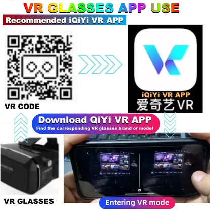 VRGpro X7 3D VR Headset – Virtual Reality Glasses Box for iOS & Android 5-7" Phones with Wireless Controller