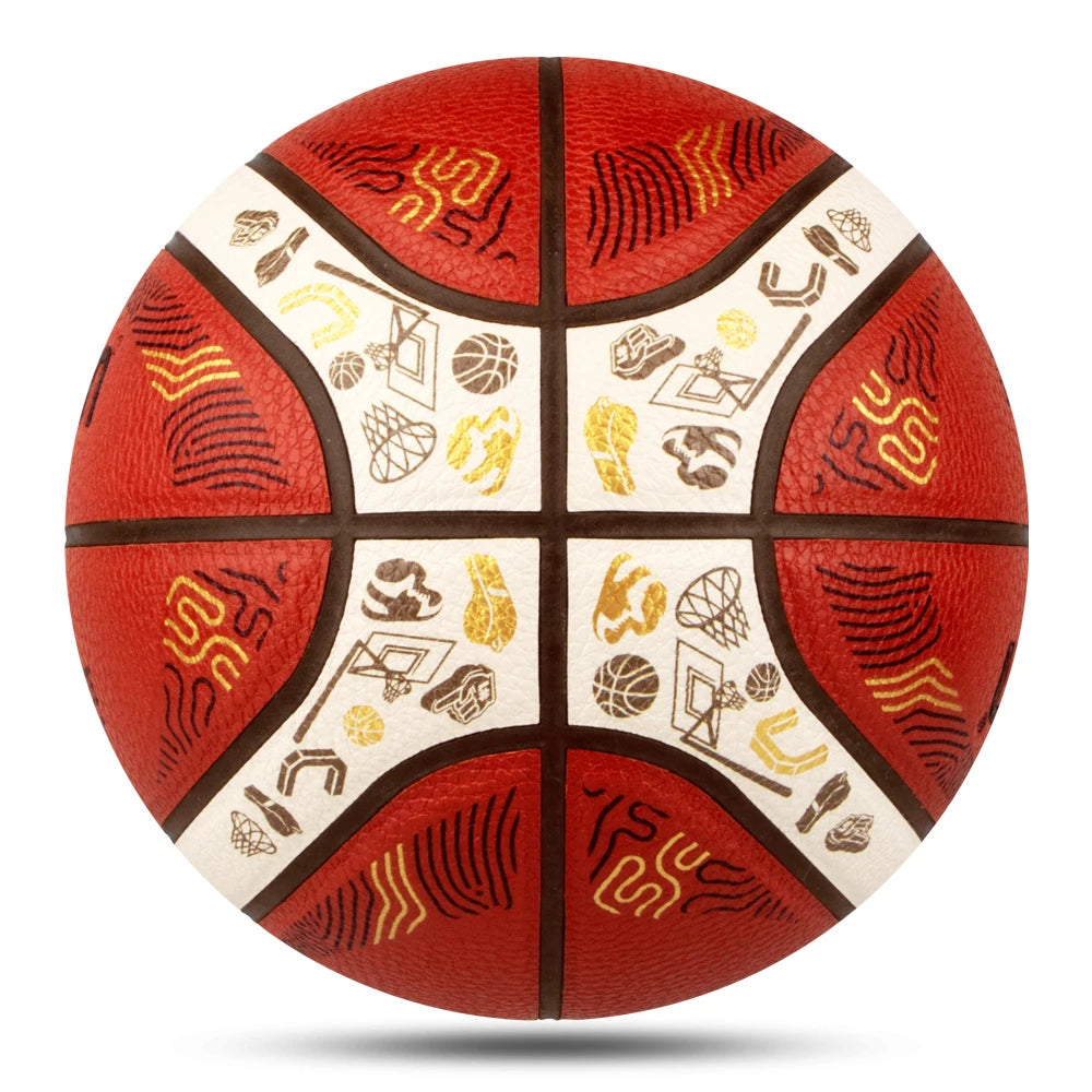 2025 Molten Basketball — Official Size 5/6/7 PU Indoor & Outdoor Ball for Men, Training, Match & Team Games