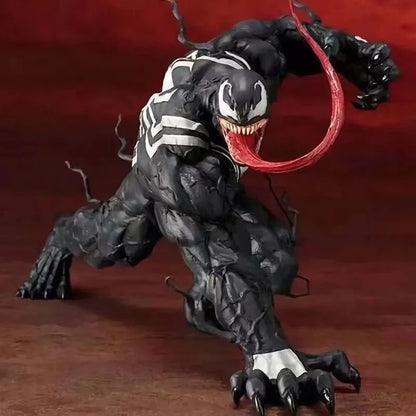 Marvel Avengers Anime Venom's Spider-Man Action Figure - Collectible Model Decoration, Birthday Toys and Christmas Gifts