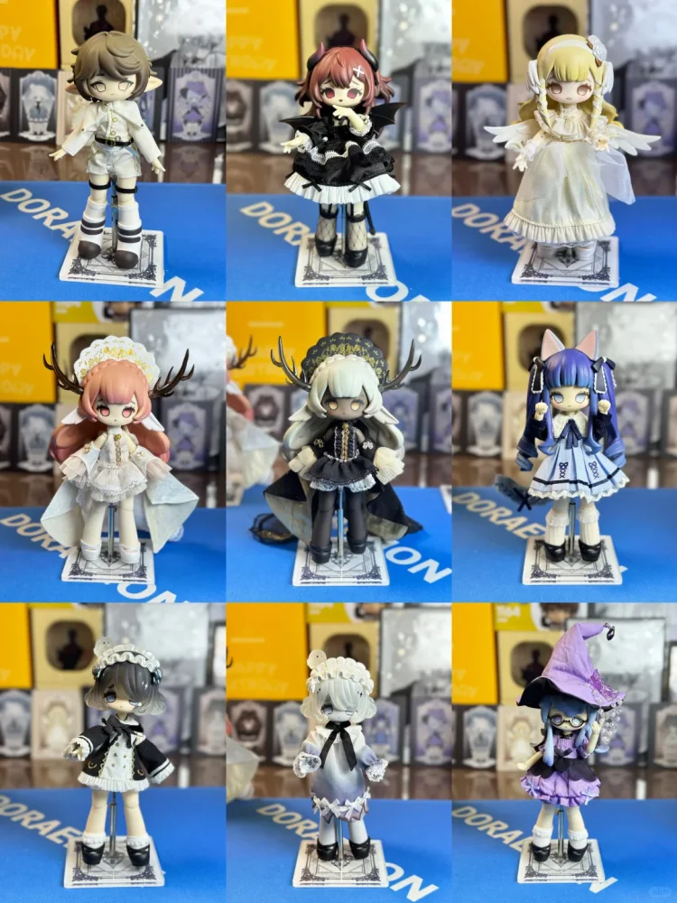 Secret Realm Tour Series 12-Point BJD Blind Box Doll – Movable & Replaceable Collectible Toy Gift, New In Stock