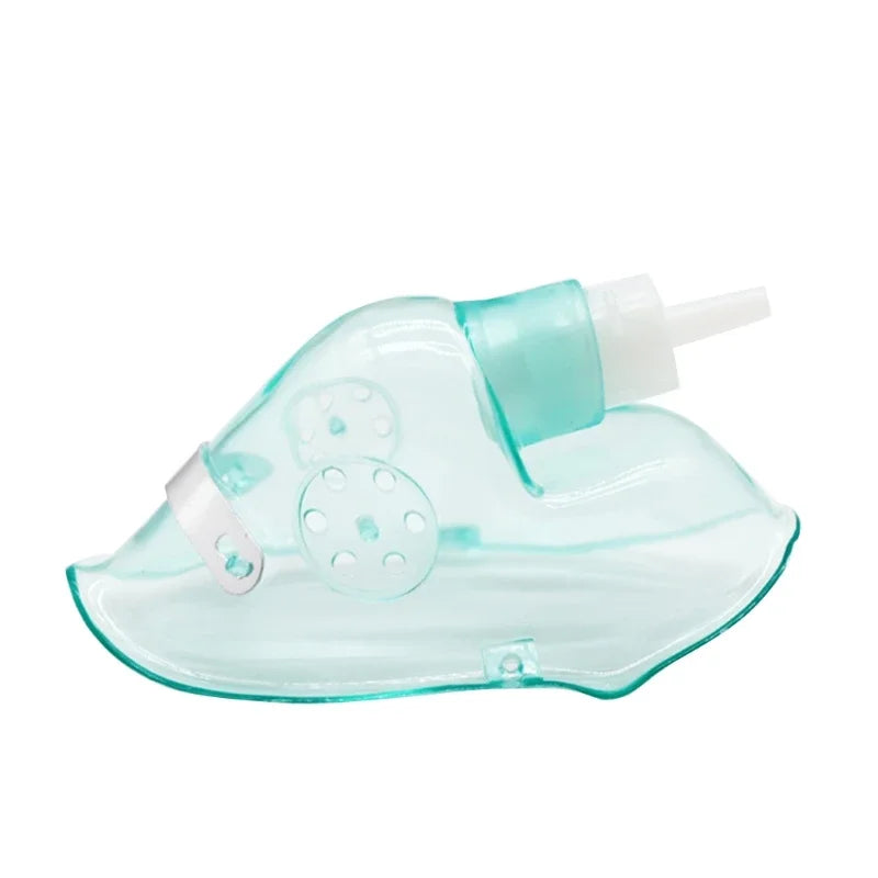 Oxygen Nebulizer Inhaler — Atomized Mask, Cup, and Tube for Children & Adults, Hospital and Home Respiratory Care