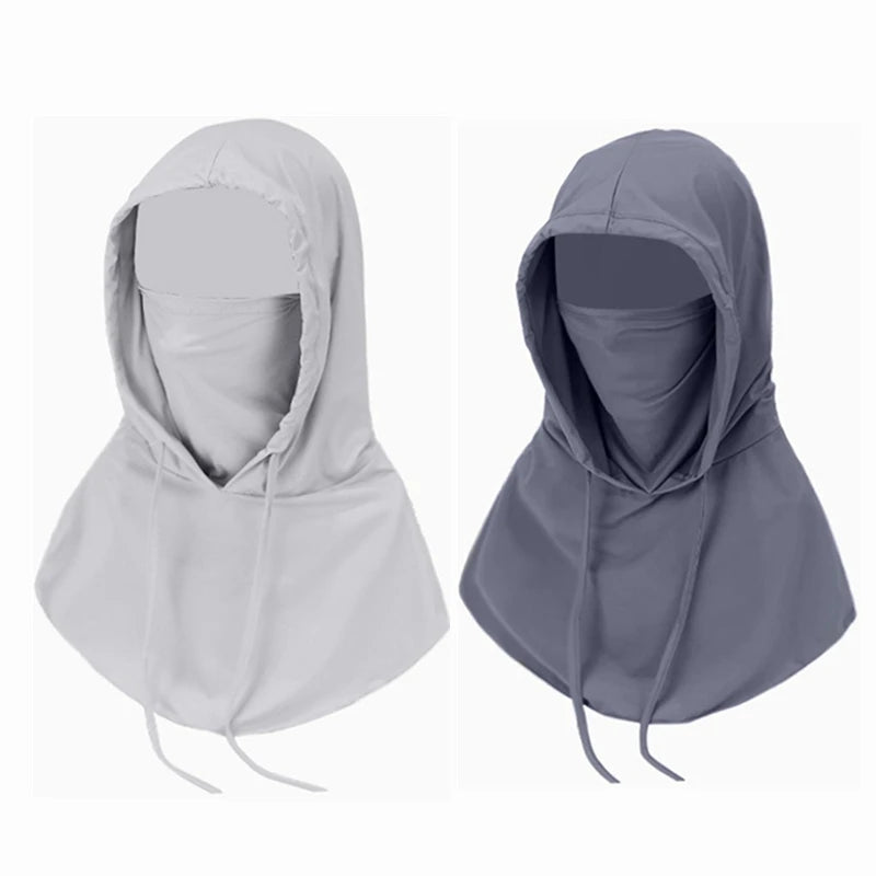 1/2pcs Balaclava Face Mask – Breathable Sun & UV Protection with Long Neck Cover for Men & Women, Cycling, Motorcycle, Fishing