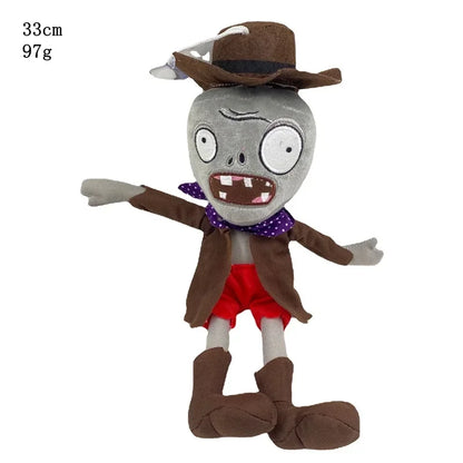 30cm Plants vs. Zombies Plush Toys - Soft Gargantuar, Zombie, and Pirate Zombie Stuffed Dolls for Kids and Fans