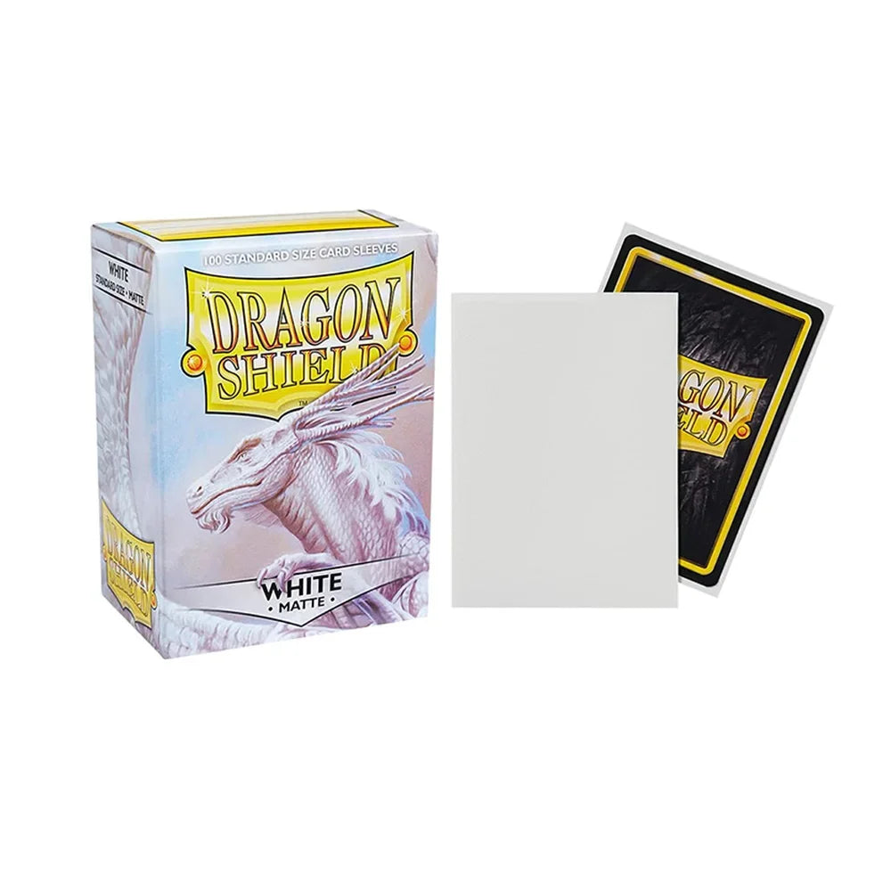100-Pack 66×91mm Matte Card Sleeves - Trading Card Protectors for PTCG & Collectible Cards