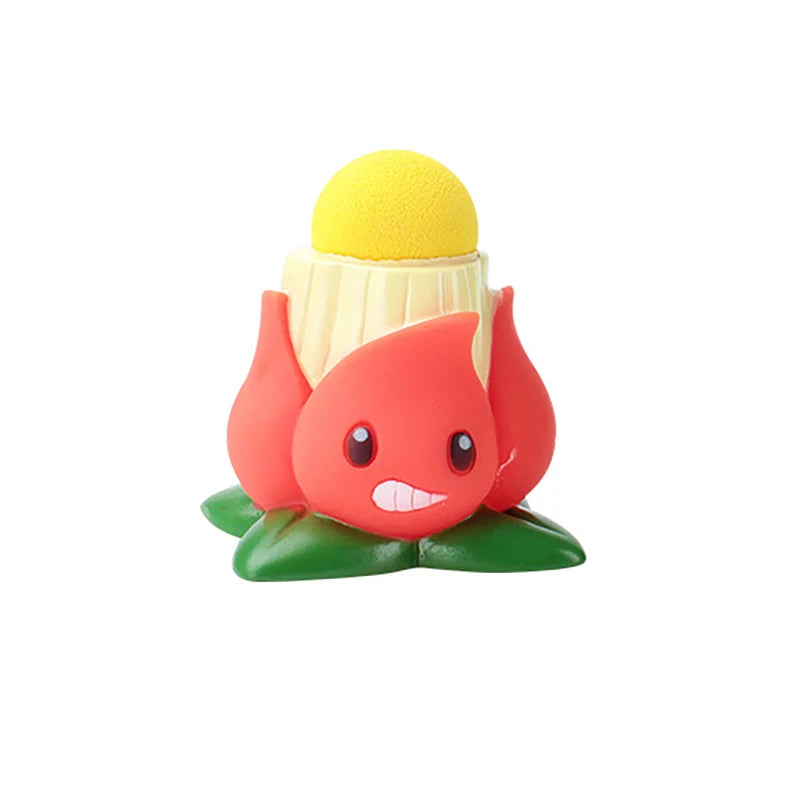 Plants vs Zombies Anime Action Figures – Peashooter & Pirate Zombie Model Set, Collectible Game Characters Kids Toy Gift Statue Figures