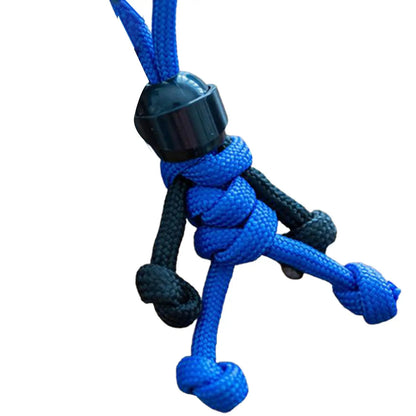 Handmade Building Block Biker Helmet Keychain – Braided Paracord Bag Pendant for Backpack & Doll Hanging