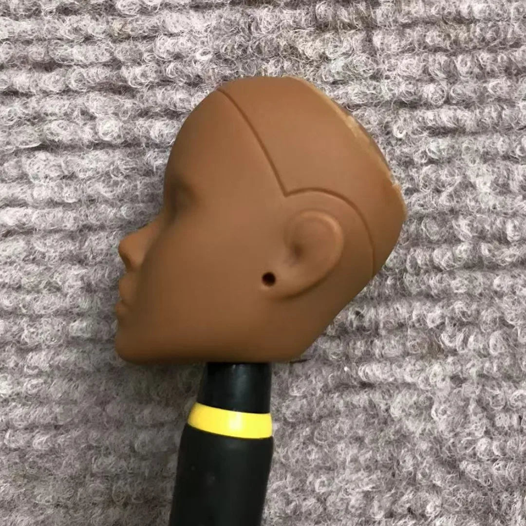 Poppy Blank Face Doll Heads — 1/6 DIY Crafting Parts in Super White, Coffee, Pink & Beige Skin for Doll Making