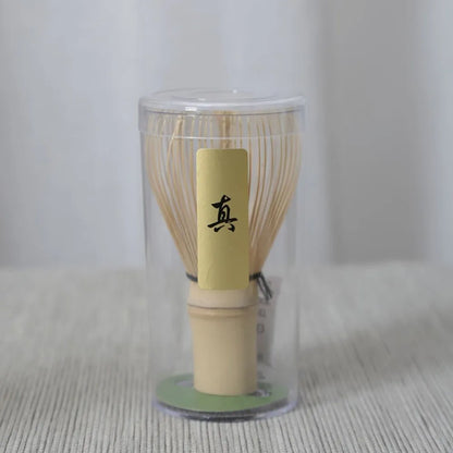 Reusable Bamboo Matcha Whisk - Traditional Tea Brush for Matcha Green Tea Preparation