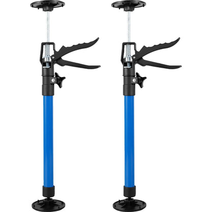 Telescopic Steel Hand Jack Support Rod: Adjustable Cabinet Board Lifting Bracket - Generic Steel Support for Handiwork