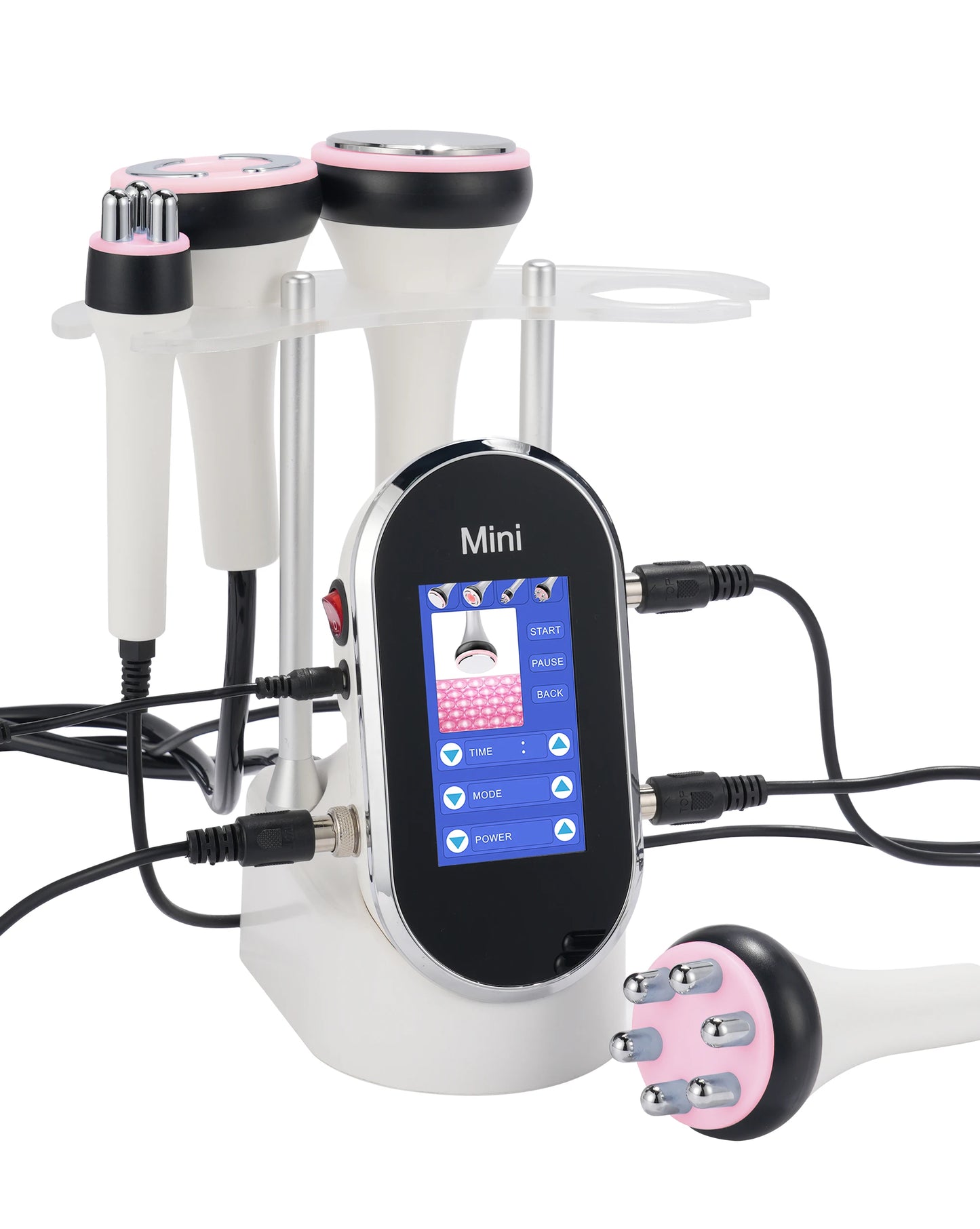 4-in-1 Facial Care Ultrasonic Cavitation Machine — 40K Lipo Slimming & Skin Lifting Device