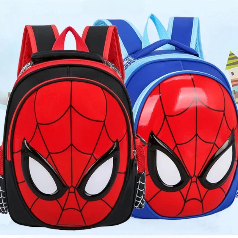 Disney Cartoon Animal Design Backpack – 3D Pattern Schoolbag for Boys, Kindergarten Gift