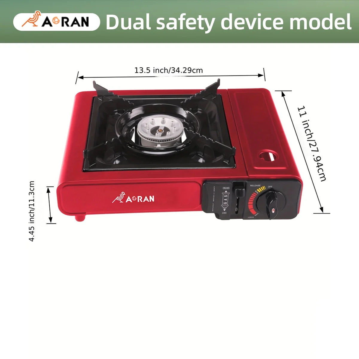 Cassette Gas Stove — 2900W Portable Outdoor & Household Grill for Camping, Kitchen, and Barbecue