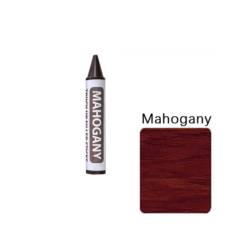 Creative Furniture Repair Pens Set — 8 Colors Wood Scratch Restoration Kit with Patch Paint Pens and Crayons, Large-Capacity Markers
