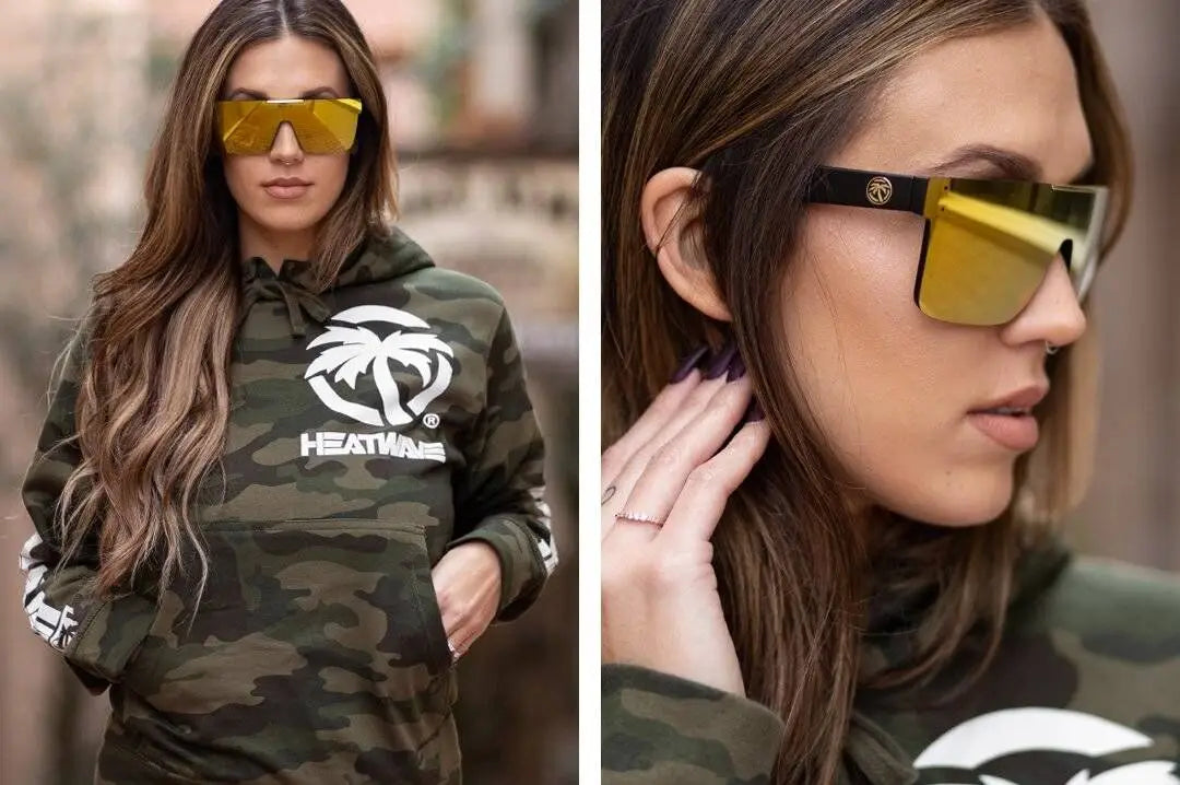 NEW Luxury Brand Mirrored Polarized Sunglasses — Men’s Sport Goggles with UV400 Protection & Case